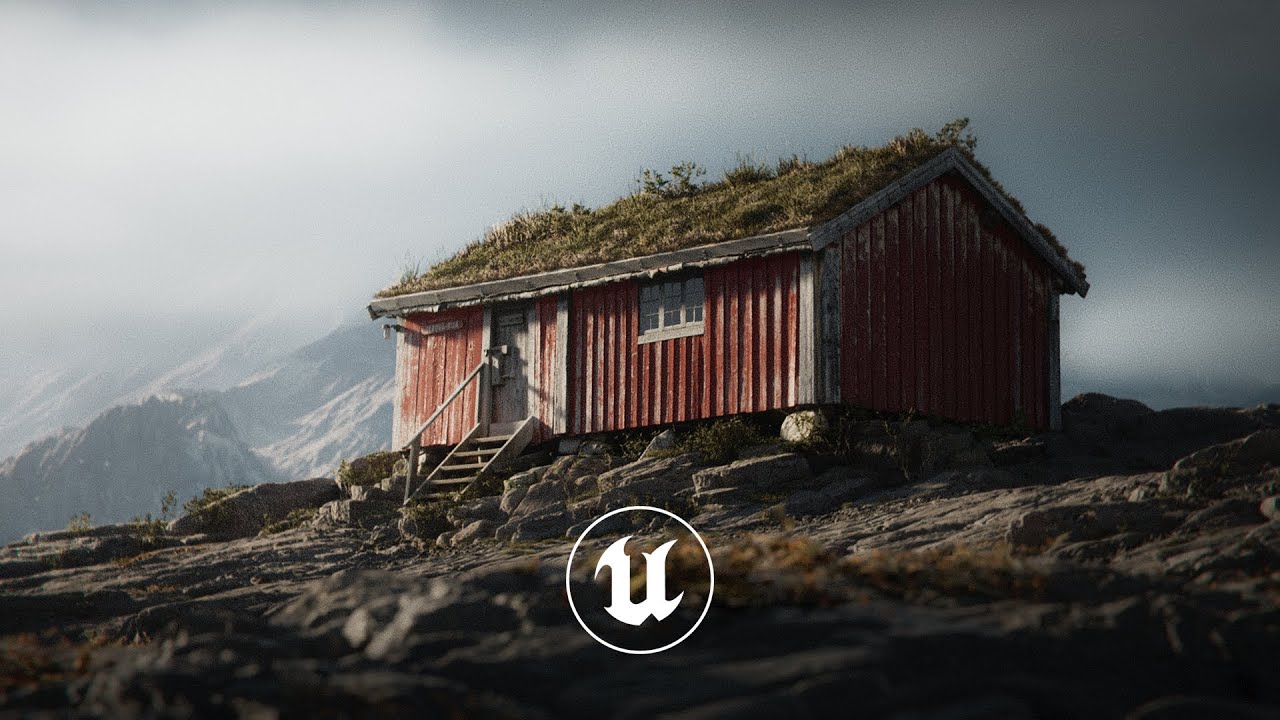 Захват Лофотенских островов в Unreal Engine 5