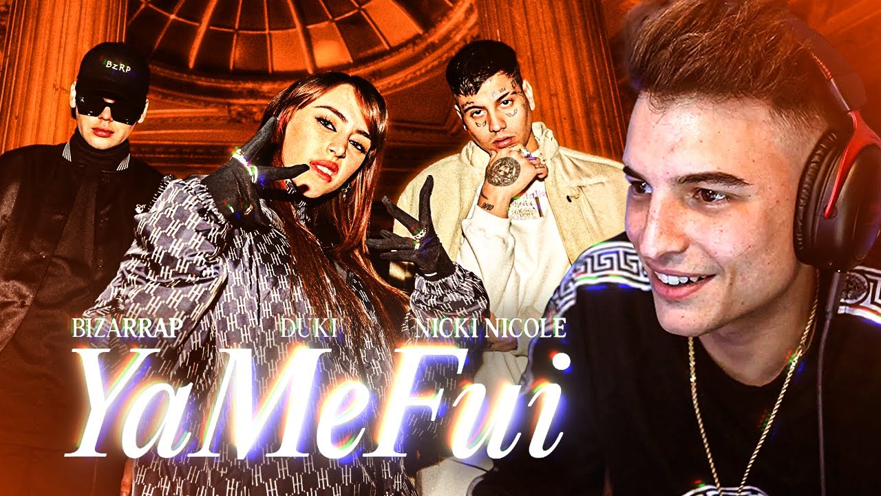 REACCIONANDO A Bizarrap x Duki x Nicki Nicole - YaMeFui