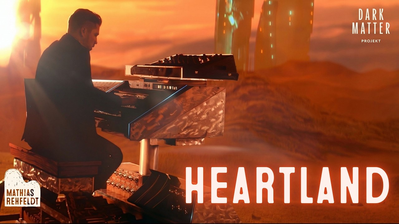 Dark Matter Projekt - Heartland (Official Music Video) - Pipe Organ & Electronics (Mathias Rehfeldt)