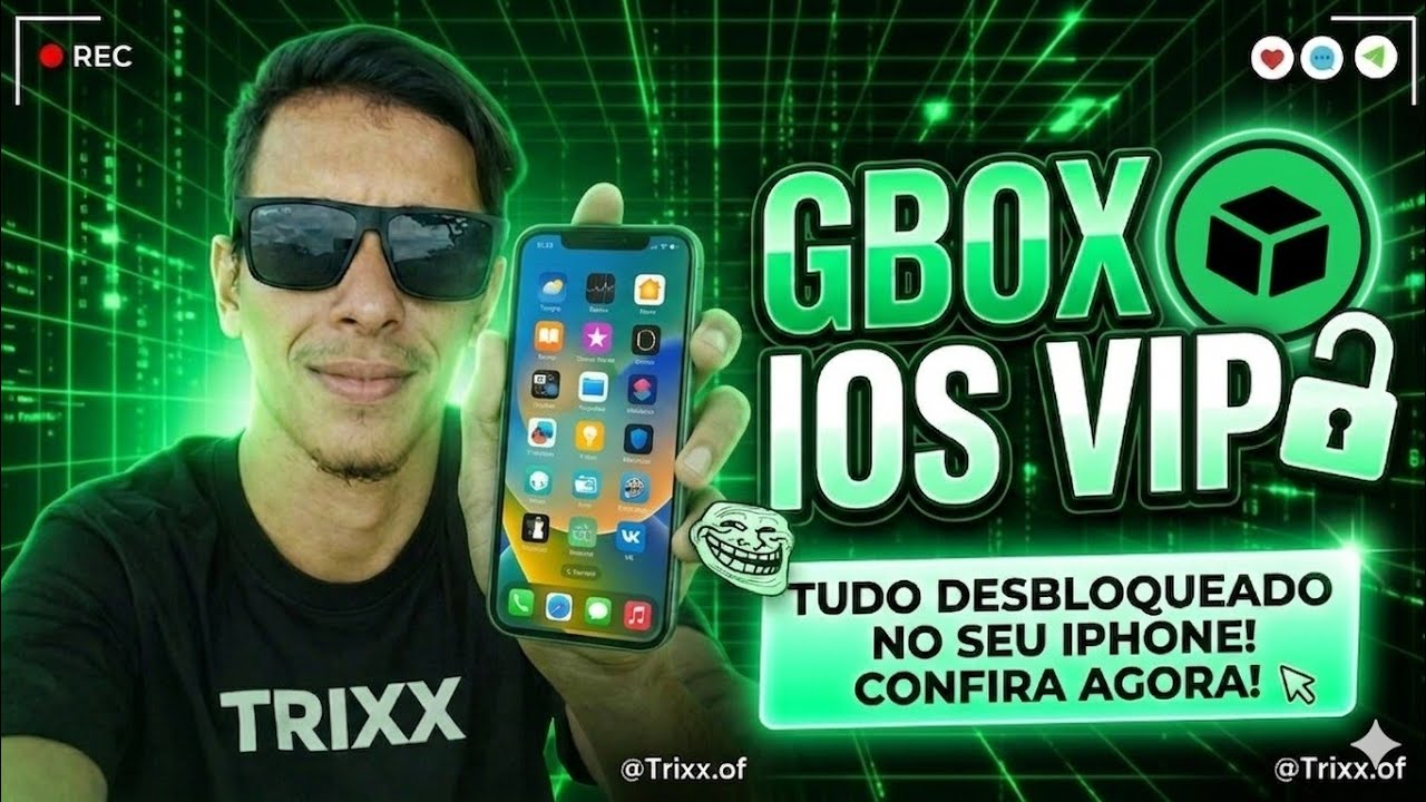 FORMA MAIS FACIL DE INSTALAÇÃO #gbox IOS VIP EM 2026 / #tutorial 100% atualizado (link na bio)