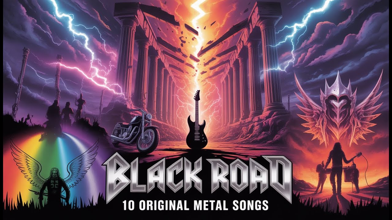 Black Road - 10 New Original Rock Songs 🔥 Angra, Rainbow, Judas Priest, Black Sabbath, Rush Style