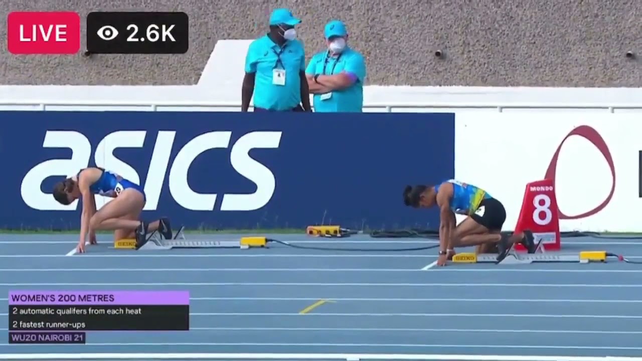 CHRISTINE MBOMA 22.41, BEATRICE MASILINGI 22.19 & HAGE GEINGOB New Reaction