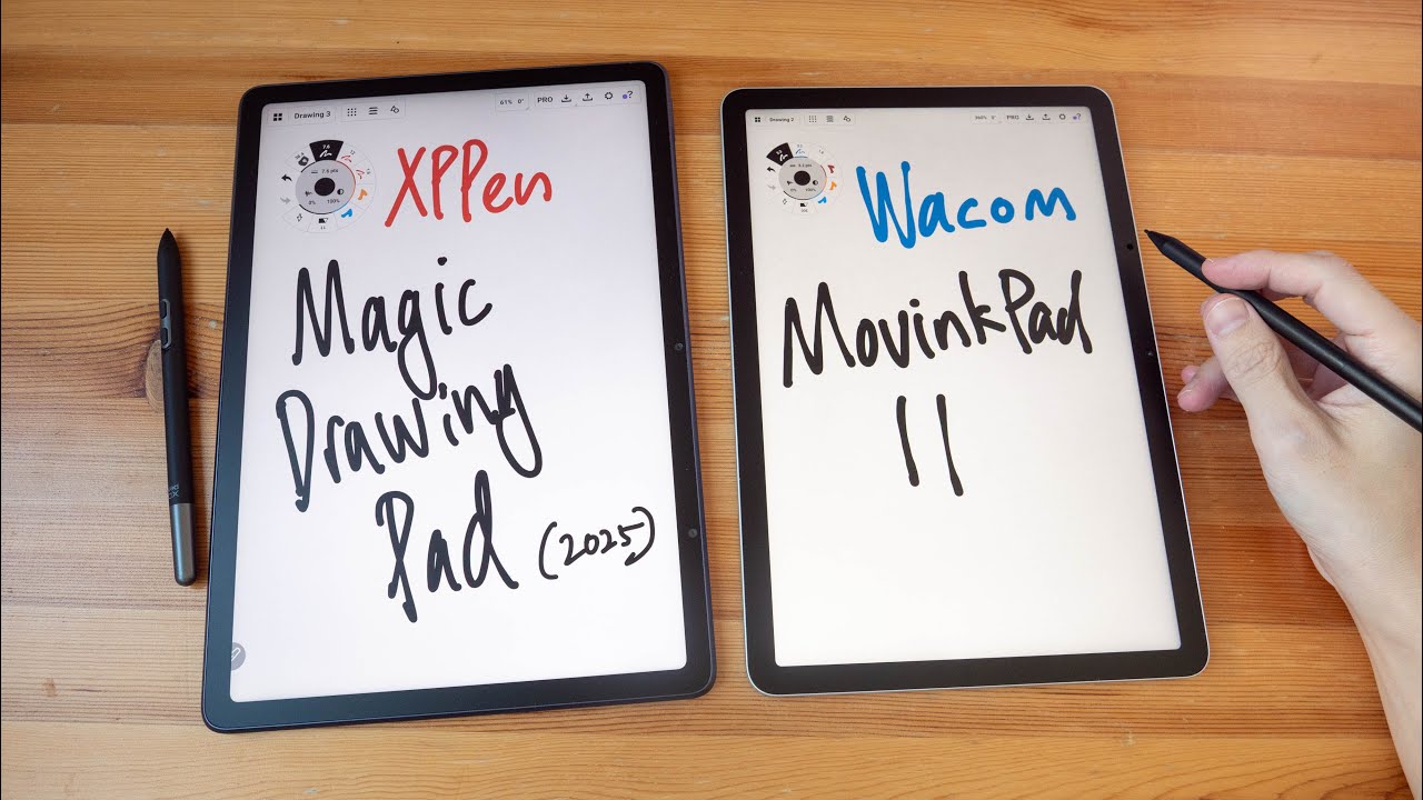 Wacom MovinkPad 11 vs XPPen Magic Drawing Pad 2025