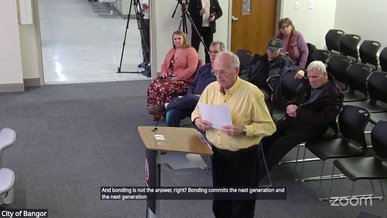 Bangor Water District Public Hearing 2.19.26