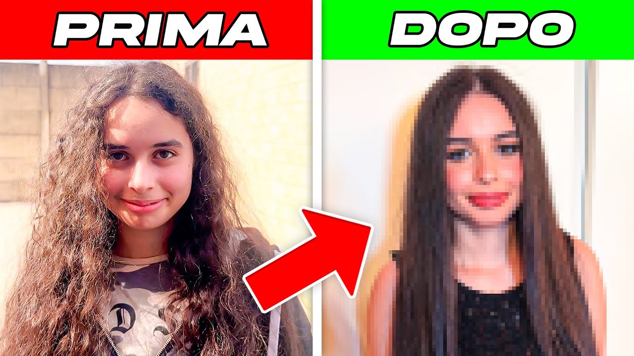 La assurda trasformazione di MIA SORELLA in 24H  *È CAMBIATA* 😱