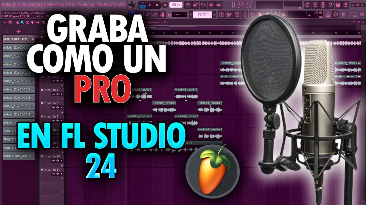 Grabacion Profesional de Voces en Fl Studio