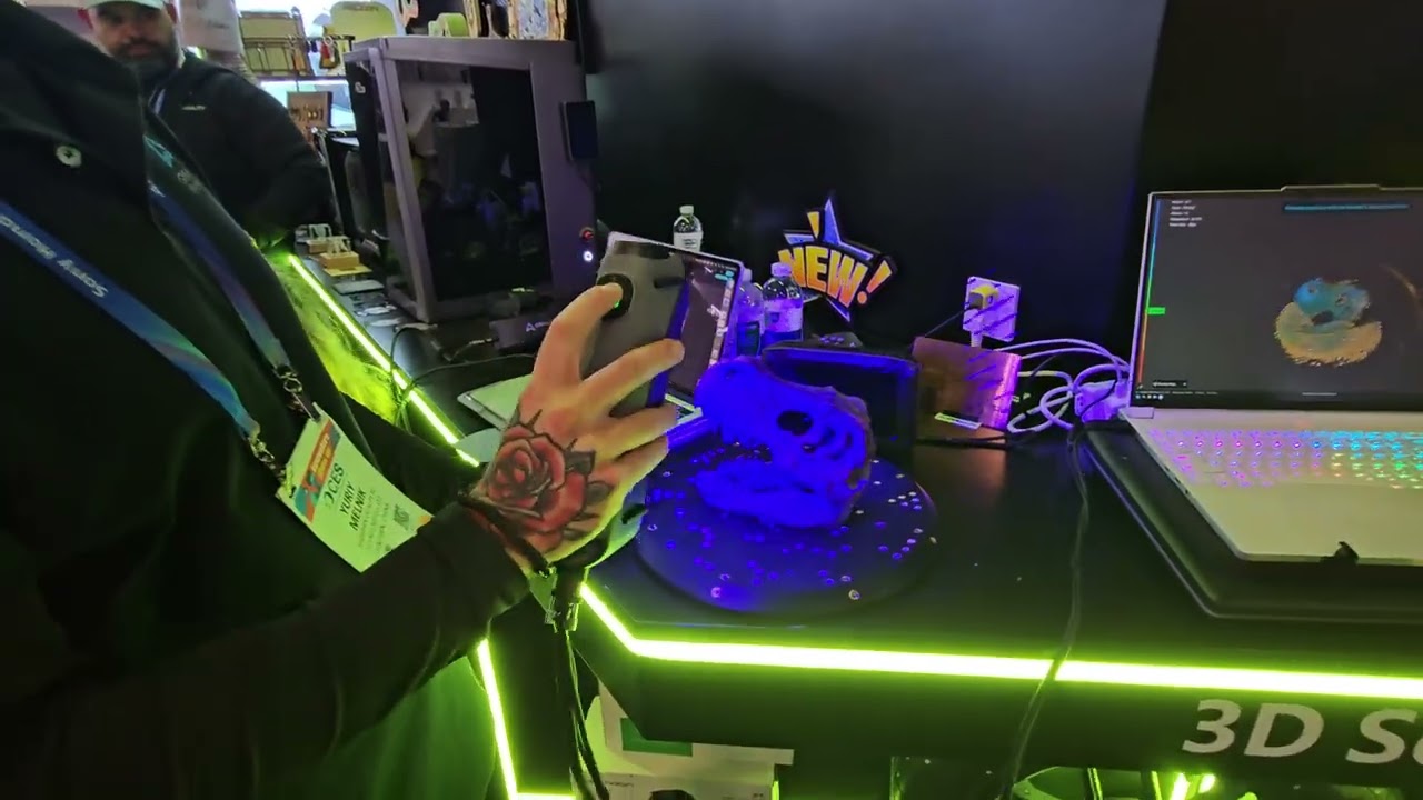 Creality New 3D Scanner at CES