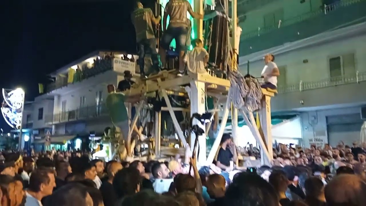 Giglio Gioventù-Spostamento Spogliato-150^ FdG-Brusciano 24.8.2025-VideoIESUS di Antonio Castaldo