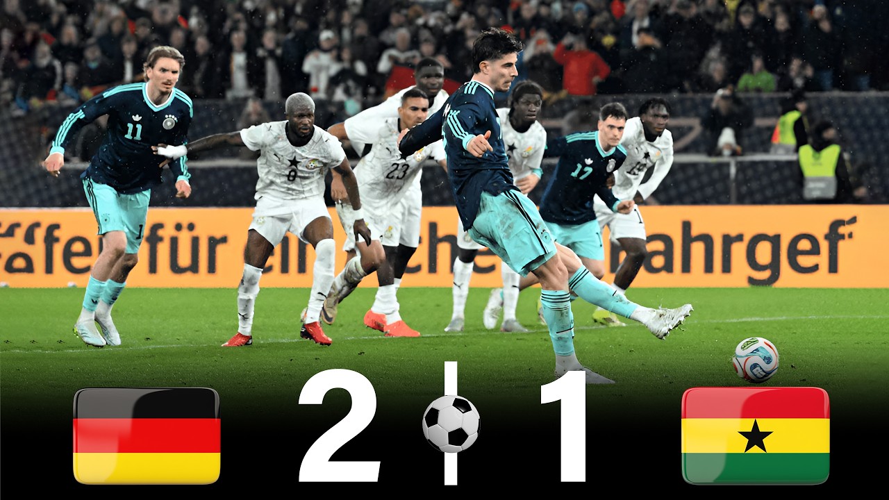 Germany vs Ghana | Ruthless Germany, Complete Domination | International Friendly 2026