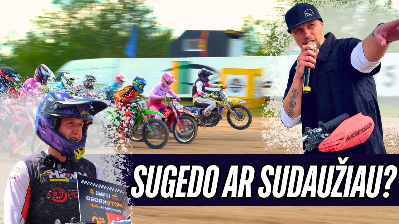 I-asis Lietuvos motokroso čempionato etapas (BE STABDŽIŲ)