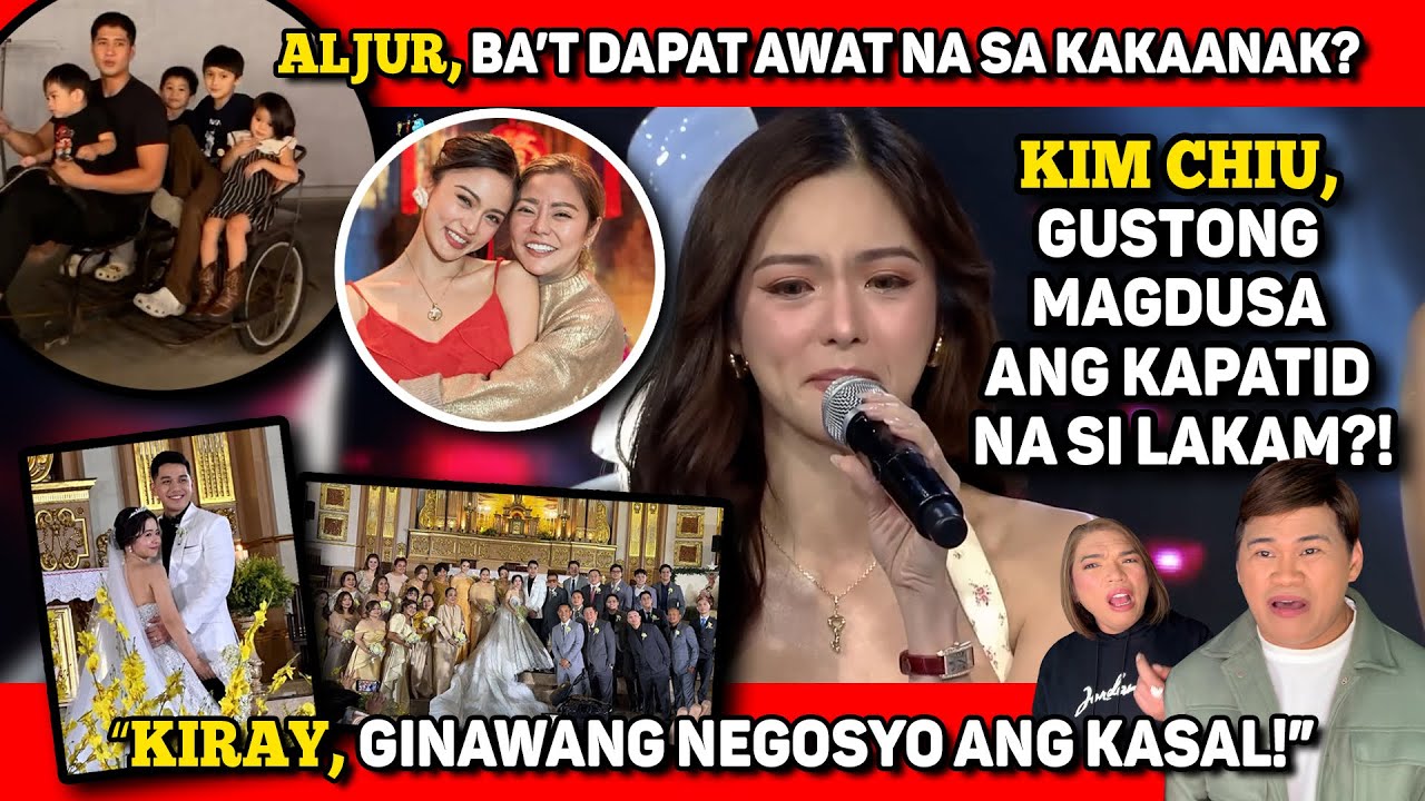 KIM CHIU, KAYA BANG PATAWARIN ANG KAPATID? 🔴 KIRAY, NINEGOSYO ANG KASAL? 🔴 ALJUR, KINABOG NI DARREN!