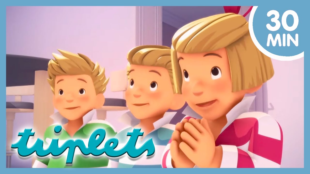 NEW COMPILATION FOR KIDS - THE TRIPLETS FULL EPISODES HD