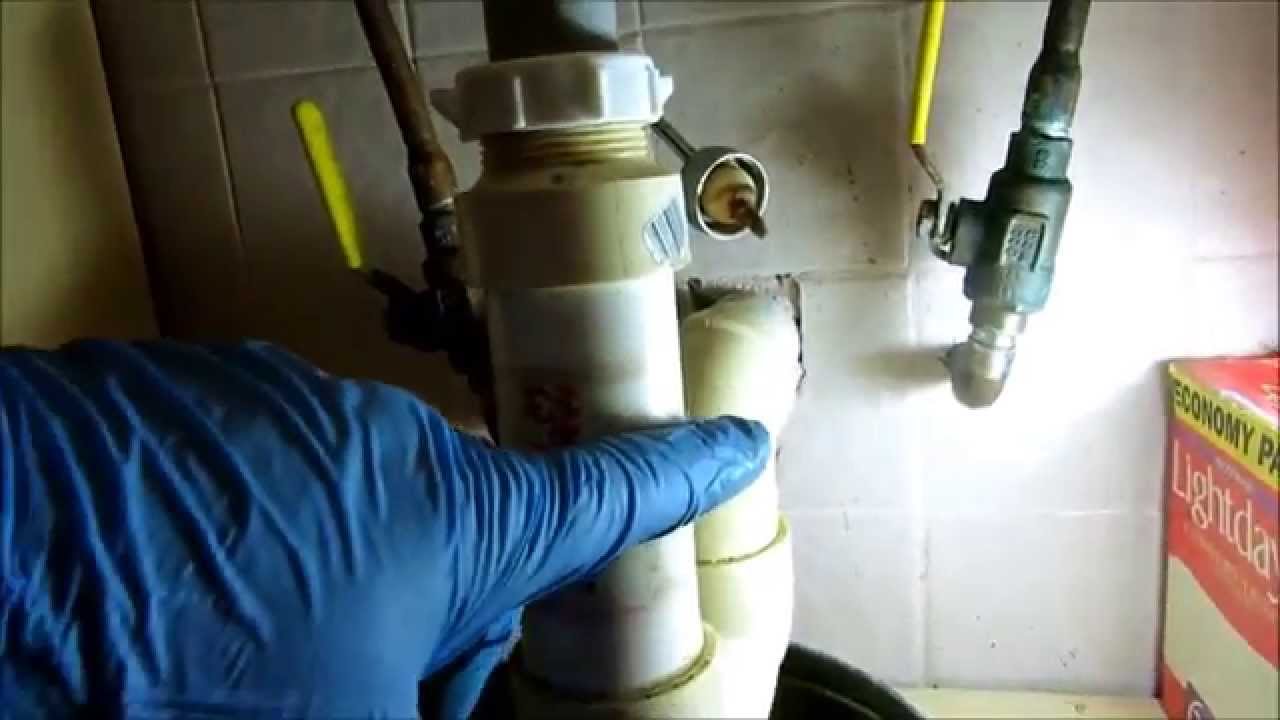 plumbing:backed up sink drain,snake,and repipe