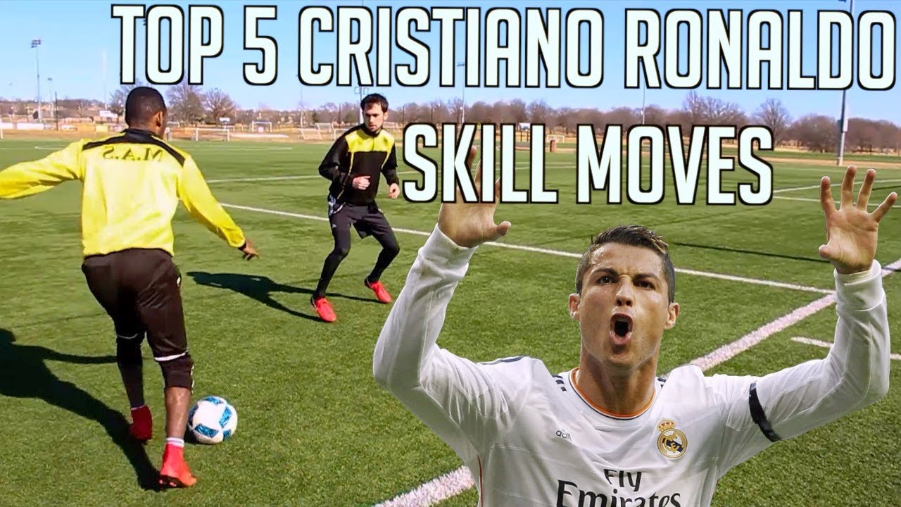 TOP 5 CR7 SKILL MOVES - CRISTIANO RONALDO FOOTBALL SKILLS