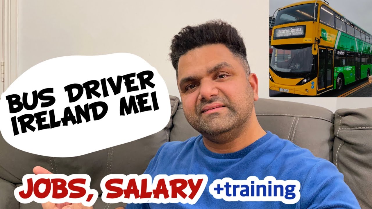 IRELAND MEI BUS DRIVING LICENSE KAISE LE | JOBS | KITNE SALARY HOTI HAI BUS DRIVER KI @IndianPaddy