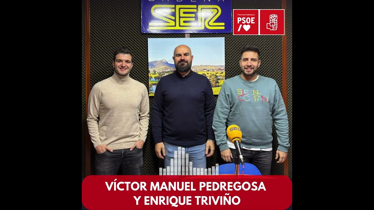 Víctor Manuel Pedregosa y Enrique Triviño - Febrero 2026 -Radio Peñarroya-PSOE Peñarroya-Pueblonuevo