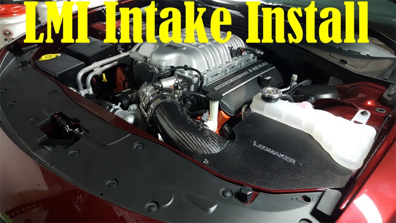 2017 Charger Hellcat Legmaker (LMI) Intake Install