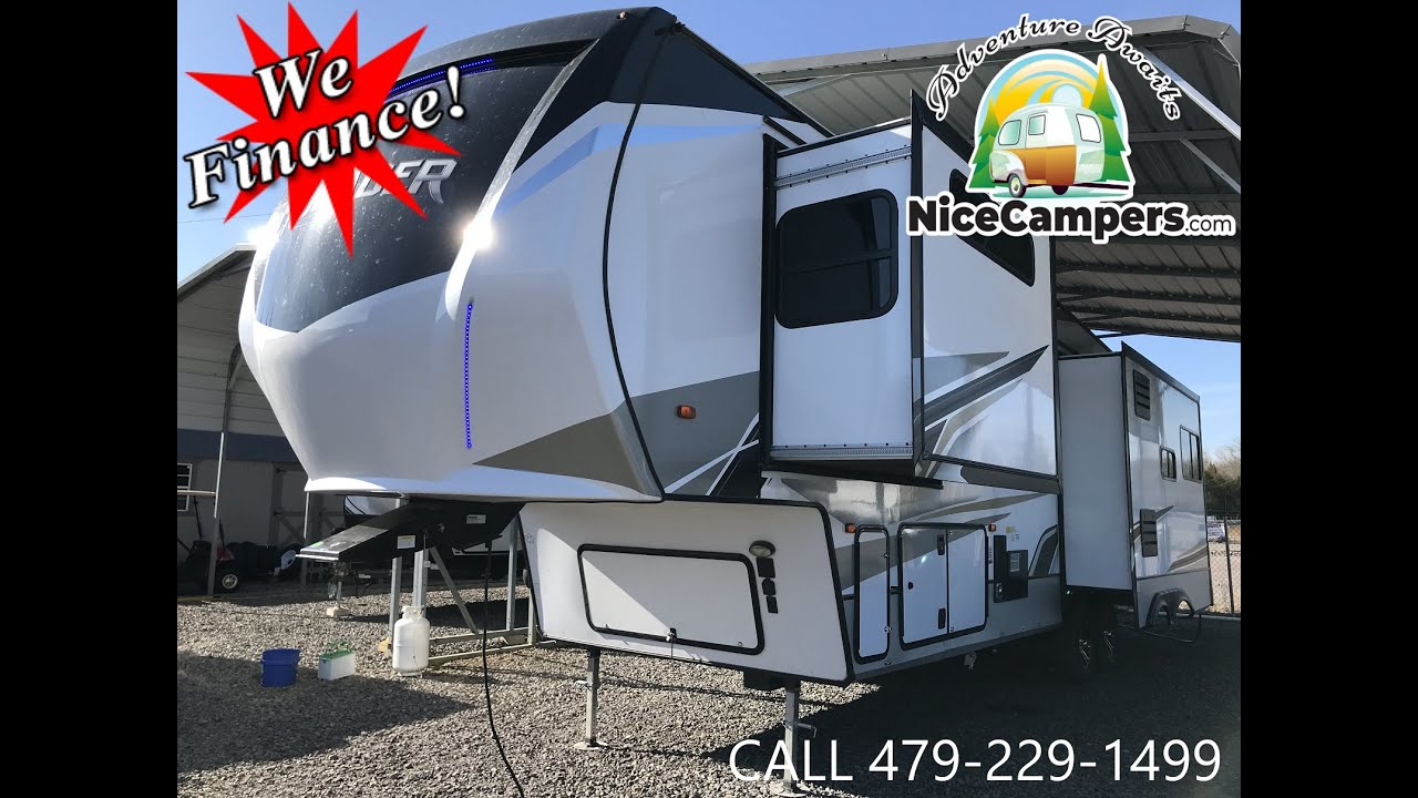 PREVIOUSLY SOLD  2021 Prime Time Crusader 335 RLP @ NiceCampers.com 479-229-1499