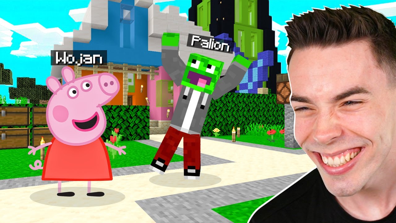 ŚWINKA PEPPA TROLL NA PALIONIE! *ZAKOCHAŁ SIĘ*