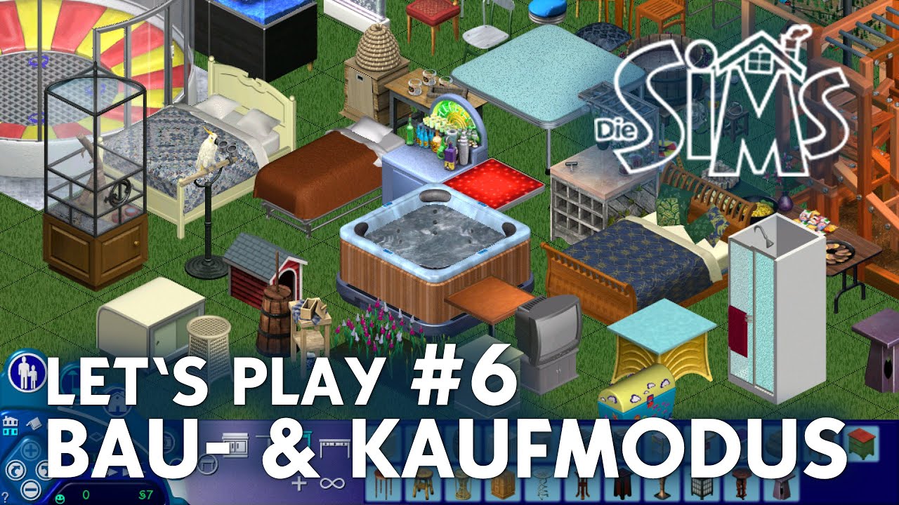 Let's Play Die Sims (1) #6 | Baumodus & Kaufmodus 😍 (deutsch)