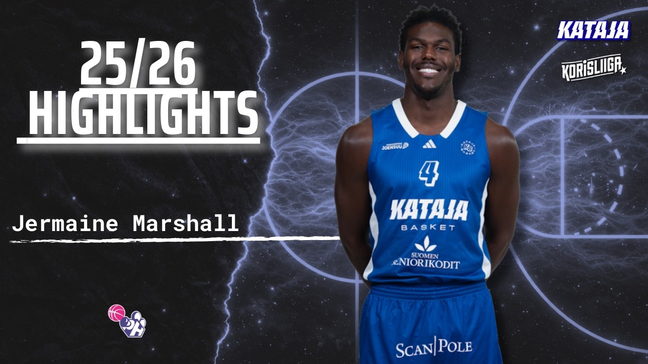 Jermaine Marshall Highlights 2025/26 || Finland Korisliiga || Kataja BC
