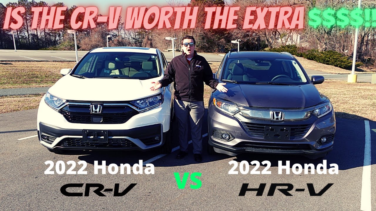 Honda CR-V 2022 года против Honda HR-V: стоит ли CR-V дополнительных $$$$!?!?
