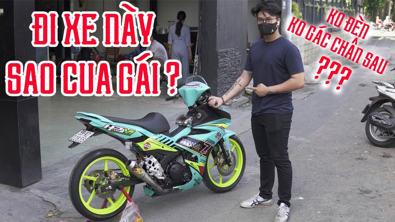 ĐI XE N&Agrave;Y SAO CUA G&Aacute;I ĐƯỢC TA ? UB150 - EXCITER 150 CHẠY S&Acirc;N - AK DECAL PREMIUM
