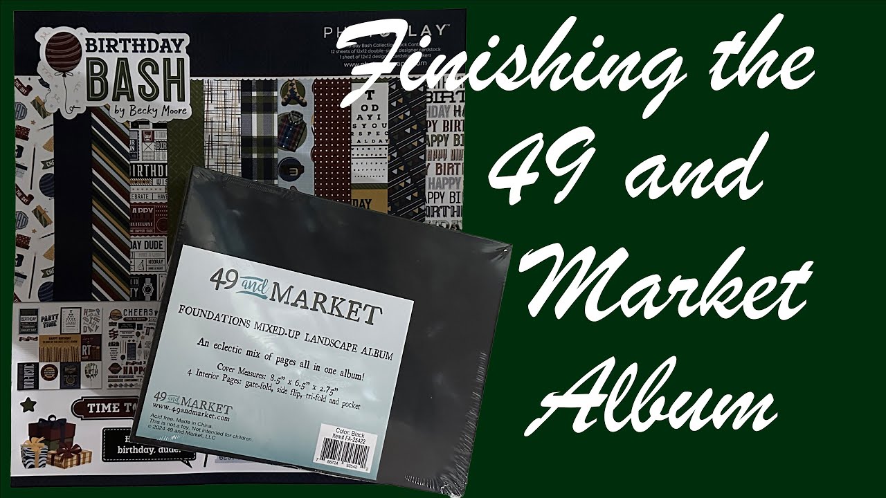Finishing up the 49 and Market album.
