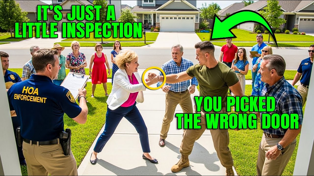 HOA Karen Used Her Master Key on My Door — Then My Marine Son Made Her Regret It