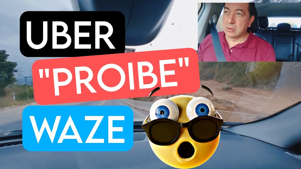 (subordinação) UBER PROIBINDO USO DO WAZE OU MAPS | ENTENDA ESSA LÓGICA