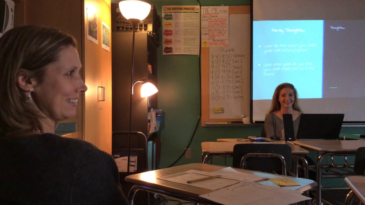 Alina's Student-Led Conference (SLC)