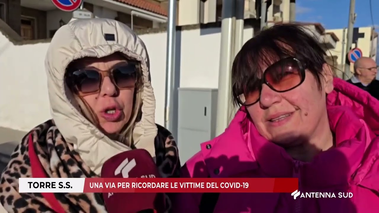 19 MARZO 2025   TORRE SANTA SUSANNA BR   UNA VIA PER RICORDARE LE VITTIME DEL COVID 19