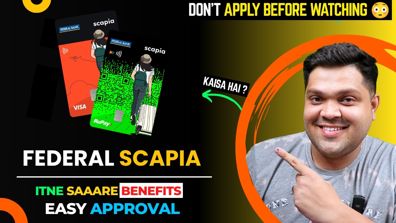 Federal Bank Scapia Credit Card Full Details 2026 🔥 | Benefits & Features | Lifetime Free Card
