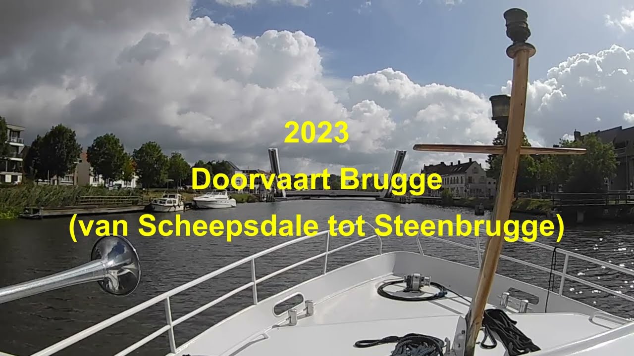 Doorvaart Brugge, van Scheepsdale tot Steenbrugge