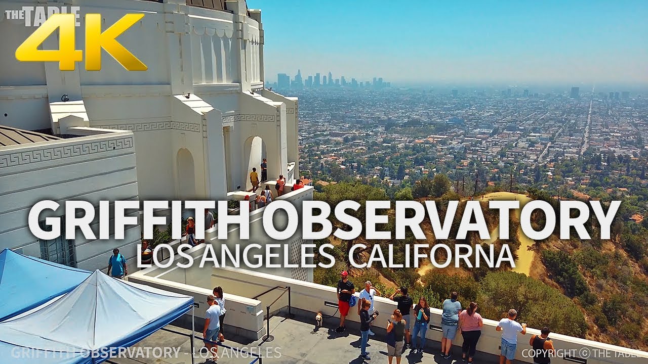 LOS ANGELES - Griffith Observatory, Los Angeles, California, USA, Travel, 4K UHD