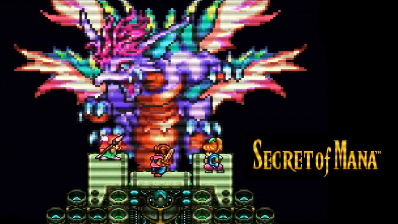 Secret of Mana (SNES) - Final Boss and Ending