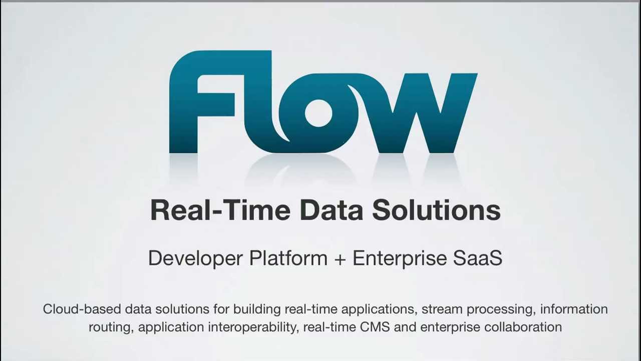 Flow Corporation Real-Time Data Solutions
