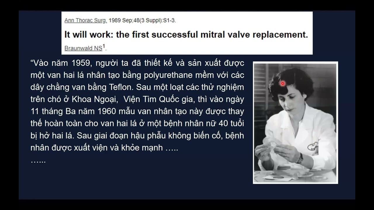 Đánh giá siêu âm van tim nhân tạo
