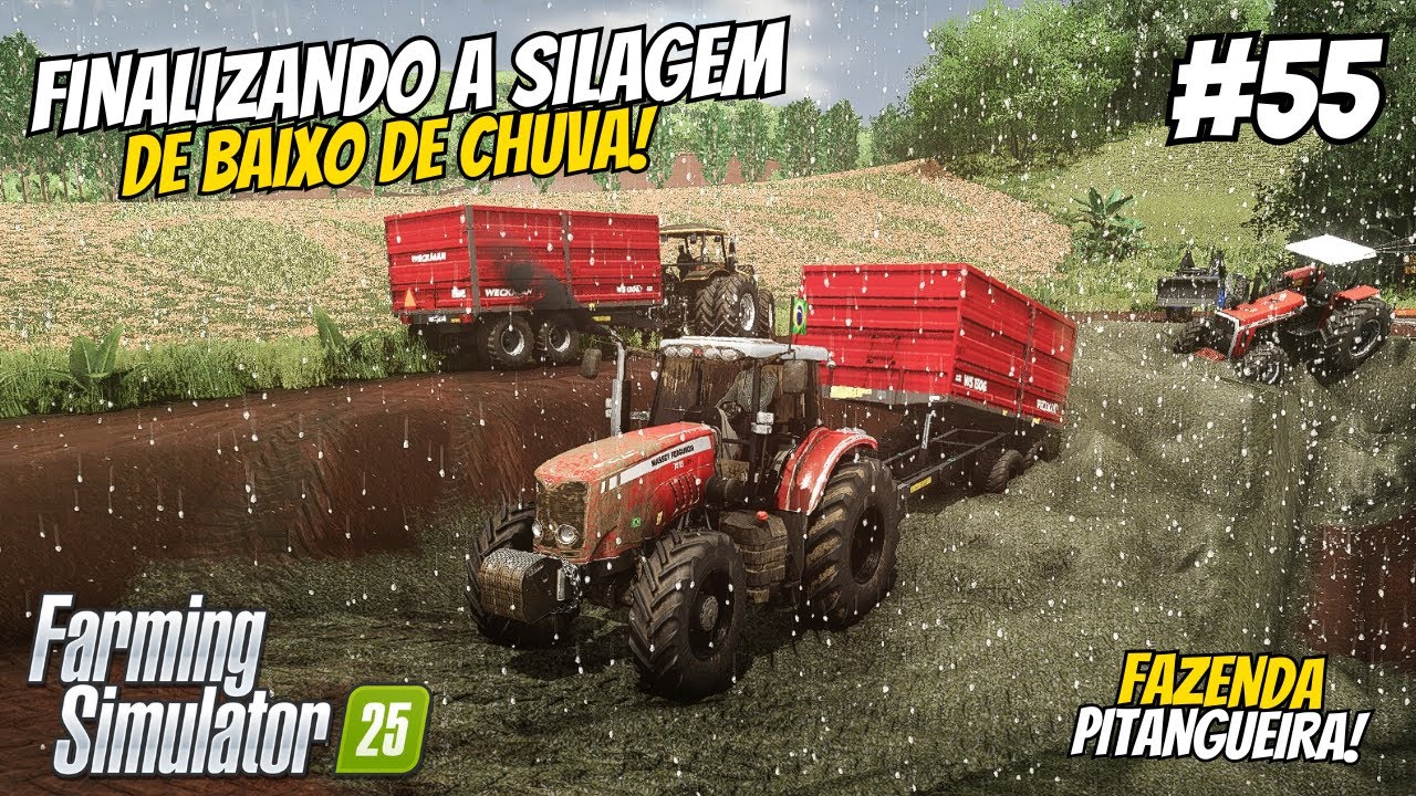 LOUCURA TOTAL PARA FINALIZAR A SILAGEM DA FAZENDA PITANGUEIRA #55