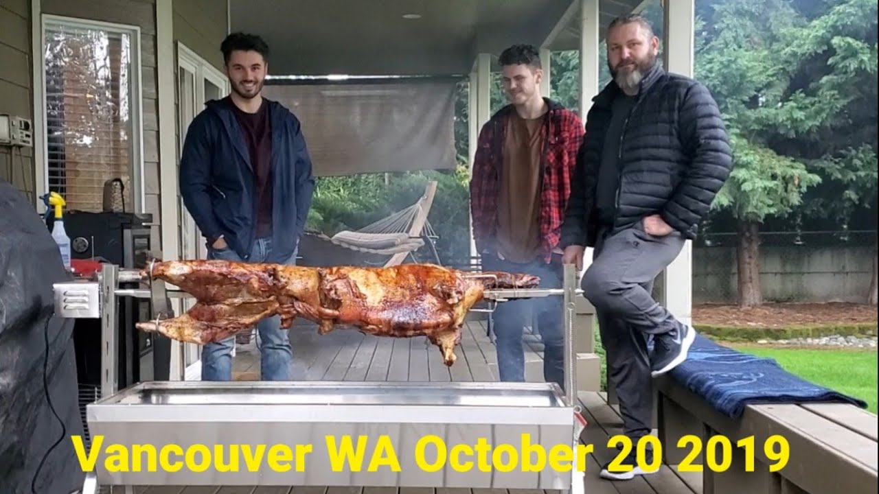 Don Pablo WA (393) Баран на вертеле !!! Мастер класс от Олега ! Vancouver WA  October 20  2019