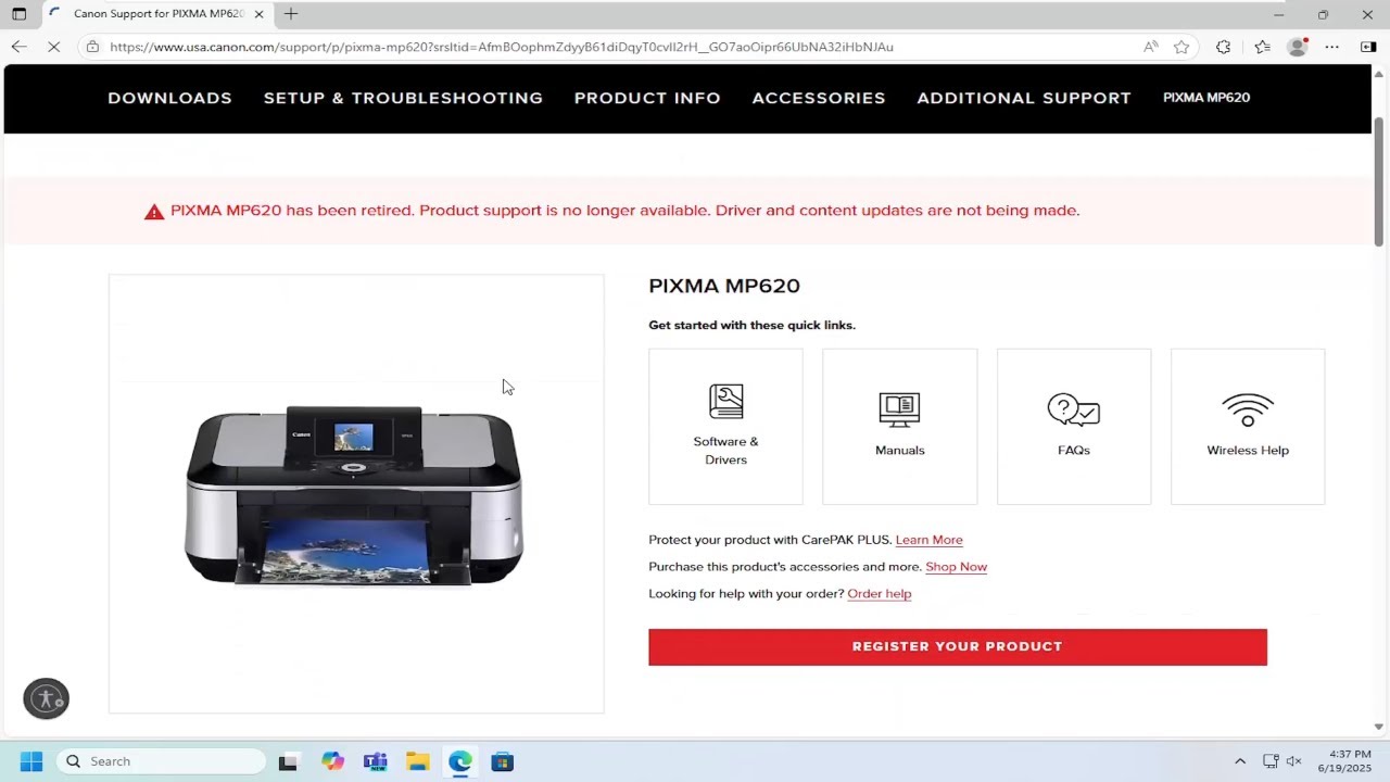 How To Install and Setup Canon PIXMA MP620 [Guide]