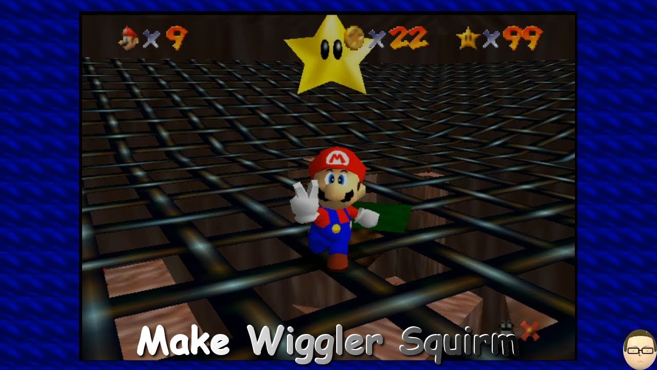 Super Mario 64 #54: Tiny Huge Island - Make Wiggler Squirm