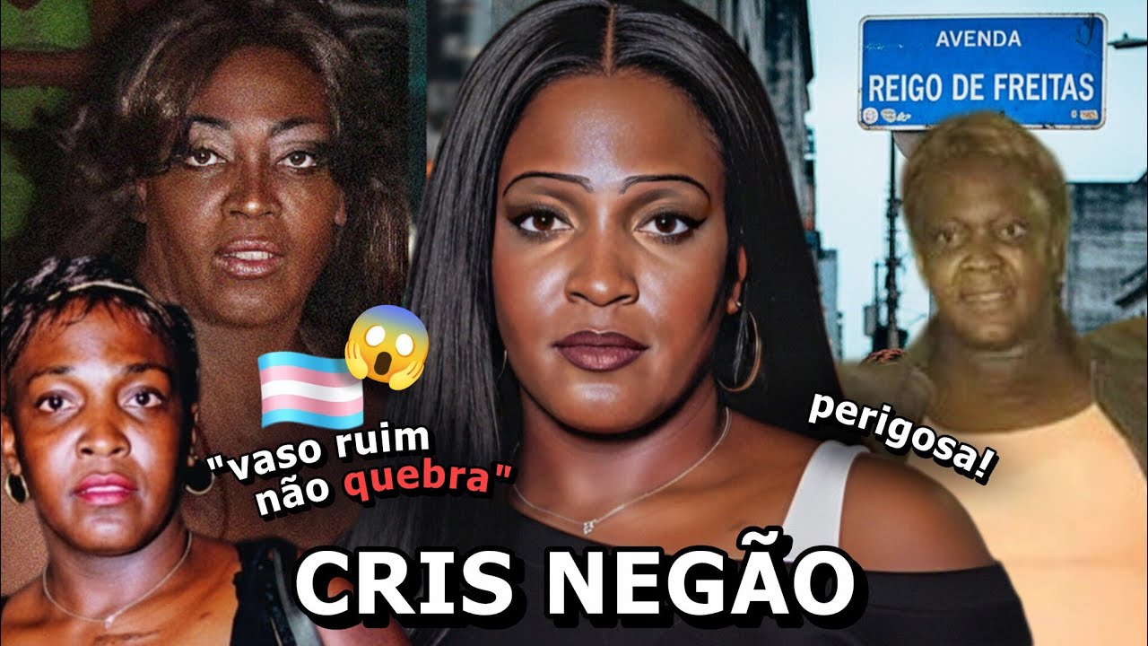 CRIS NEGÃO, A CAF3TINA MAIS VIOLENTA DE SP 😱🏳️‍⚧️