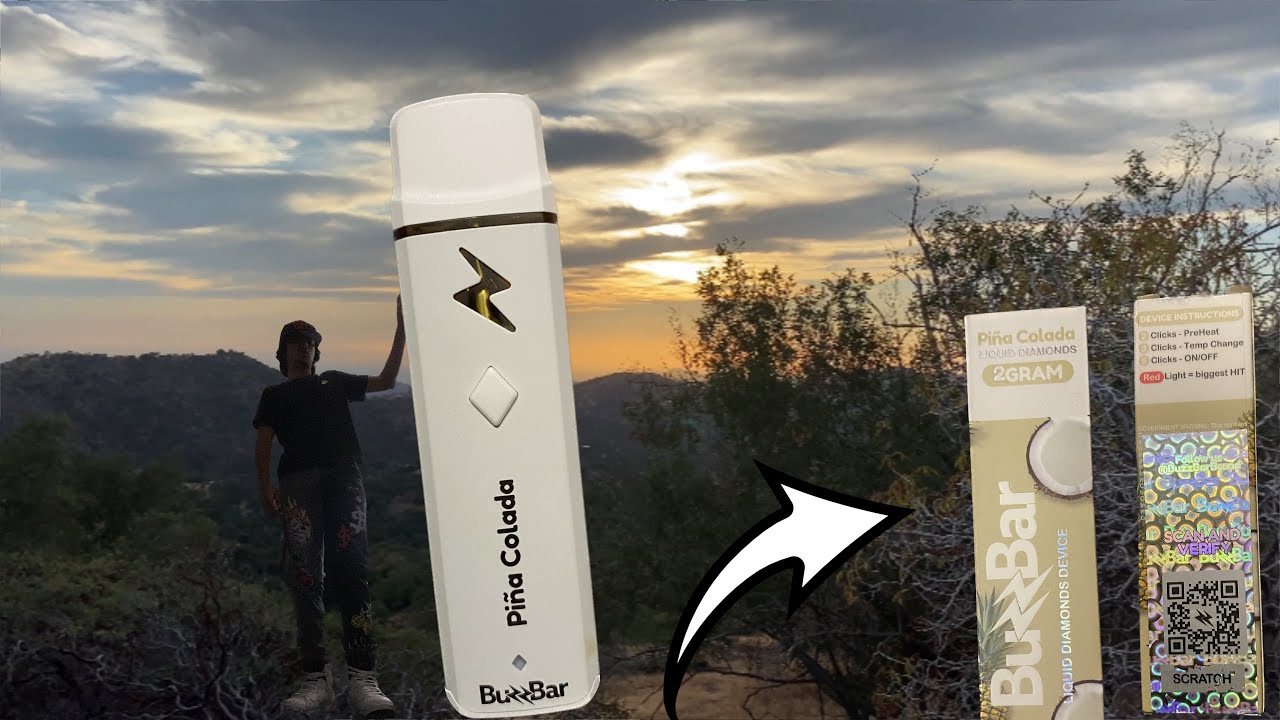Pi&ntilde;a Colada BuzzBar Disposable Review!