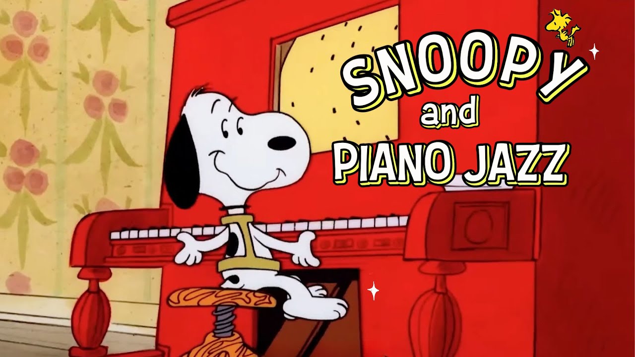 [𝐫𝐞𝐥𝐚𝐱𝐢𝐧𝐠 𝗽𝗹𝗮𝘆𝗹𝗶𝘀𝘁] Snoopy Upmood Piano Jazz 🎹✨ Music to Light Up your Day | BGM to Chill, Relax