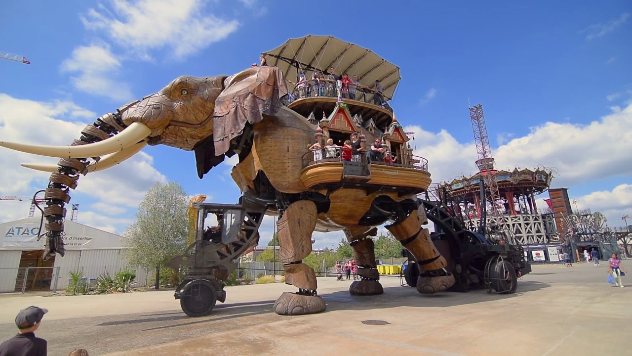 Las Máquinas de la Isla, un mundo alucinante en Nantes, Francia