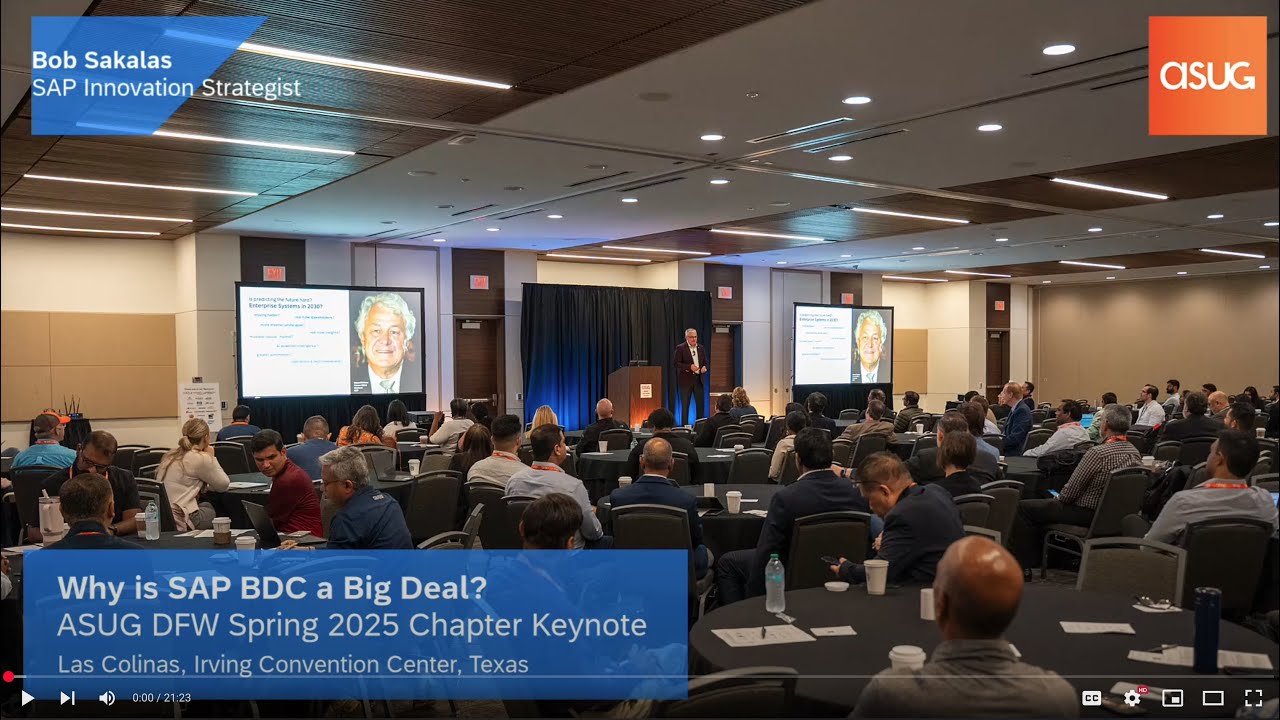 SAP Business Data Cloud Briefing in 20 minutes (SAP BDC)