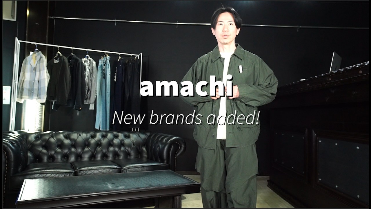 New brands added!  amachi （アマチ）