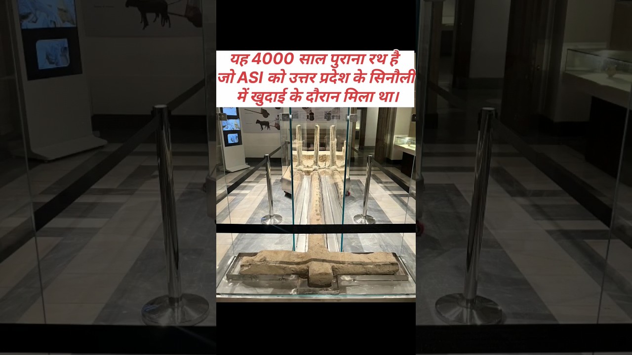 Mahabharat Chariot found in Sinauli, #uttarpradesh #archeological #mahabharat #excavation #indianews
