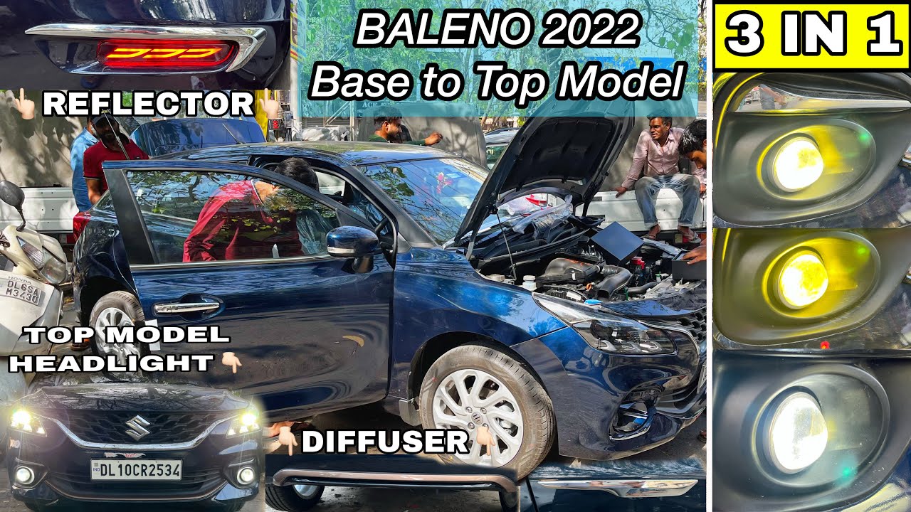 New Maruti Suzuki Baleno Facelift Zeta Model BALENO MODIFIED| Maruti Baleno 2022 | NEXA Accessories